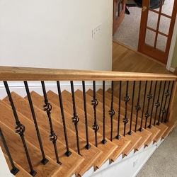 Iron balusters in Chester Va 