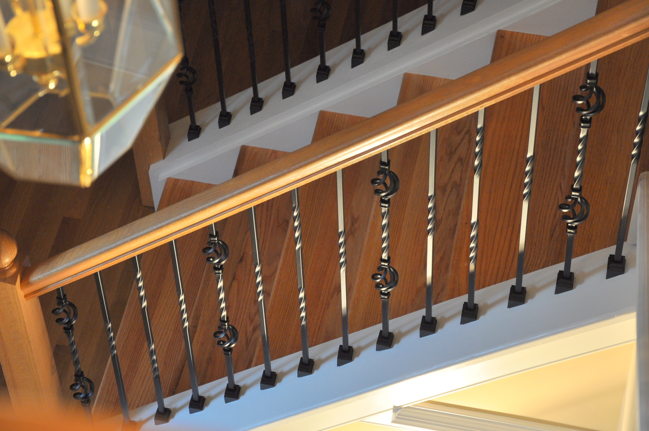 Who installs stair parts and balusters